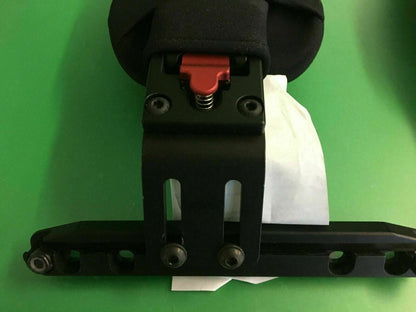 QUANTUM TB3 Swing-A-Way Thoracic Supports w/ Mounts for Wheelchair 7" x 5" #D621