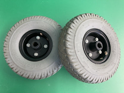 Flat Free Drive Wheel Assembly for Invacare Pronto Power Wheelchairs #J639