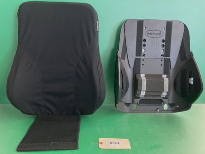 Permobil Stretch Air Seat Back Cushion & Seat Back Pan Shell 16" x 25-27" #K523