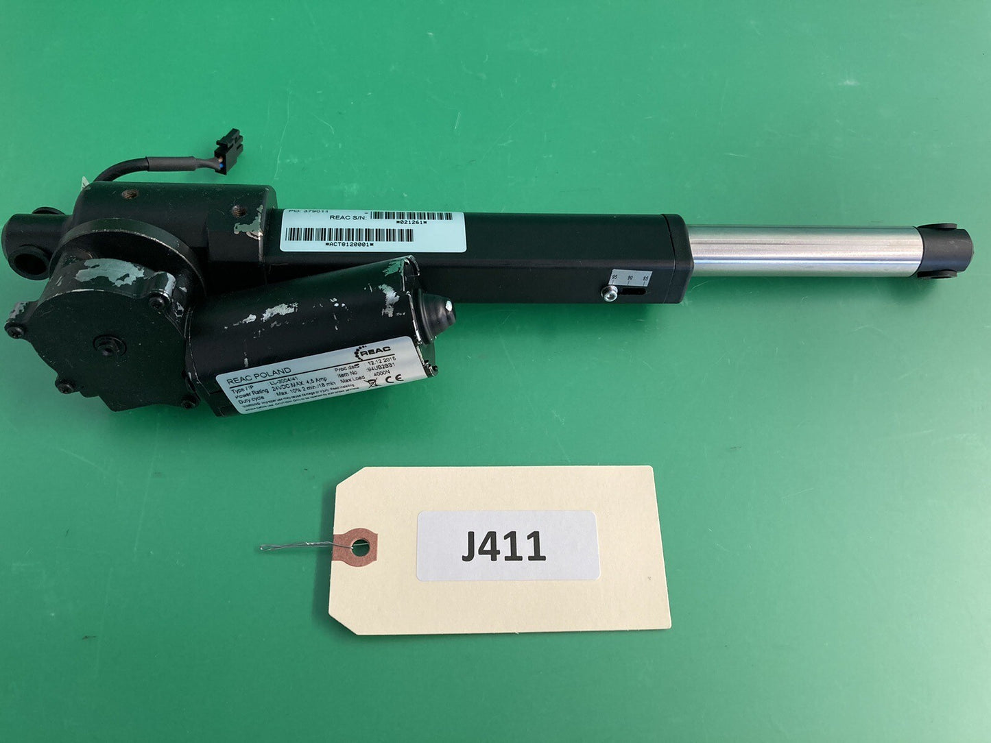 Recline Actuator Model: ACT8120001 for Quantum Power wheelchairs #J411