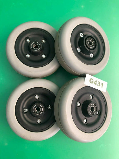 Caster Wheels for Pronto Sure Step & TDX Power Wheelchairs -set of 4- #G431