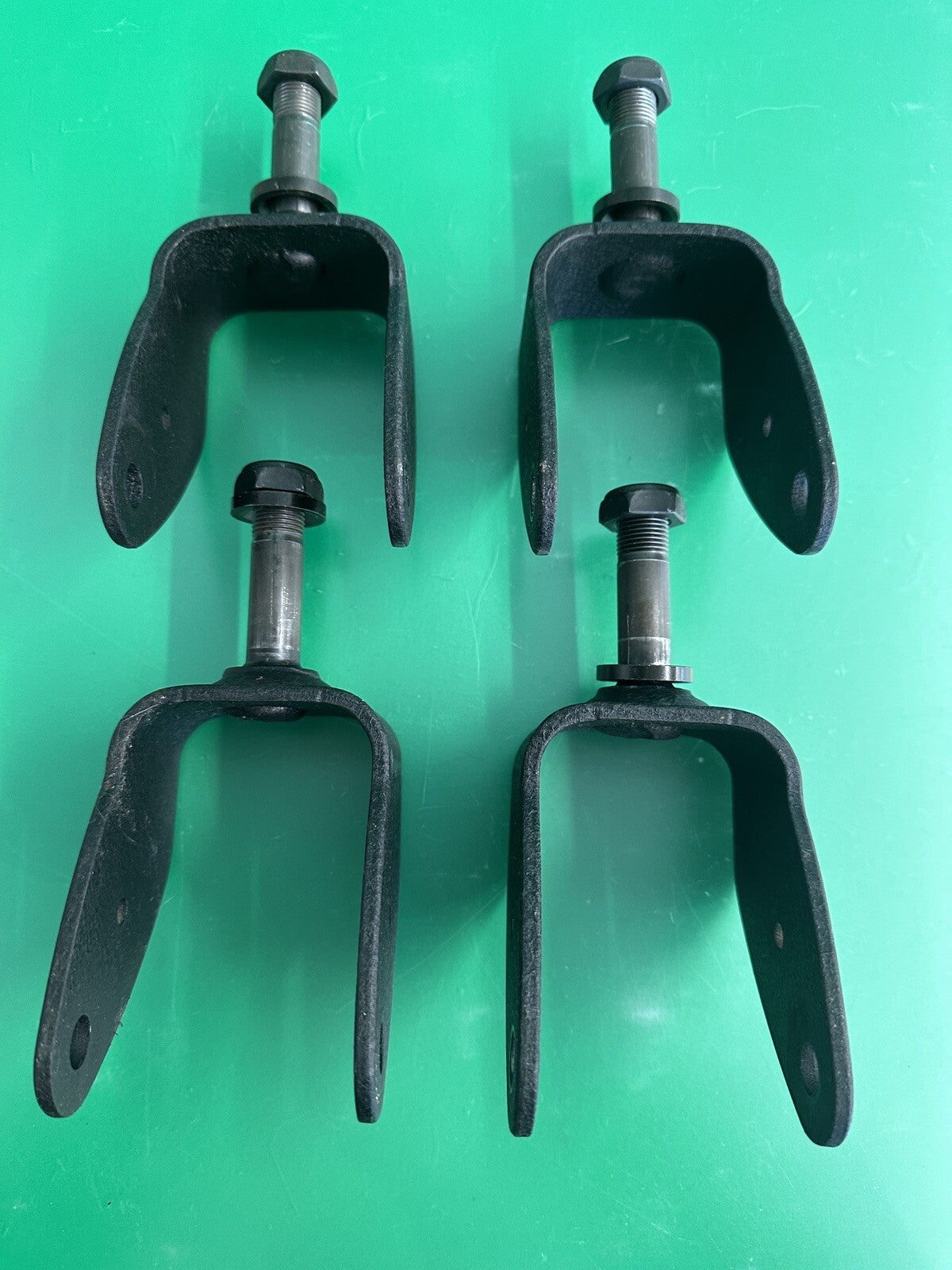 Rear & Front Caster Forks for Invacare TDX SP II Power Wheelchair Set of 4 #i509