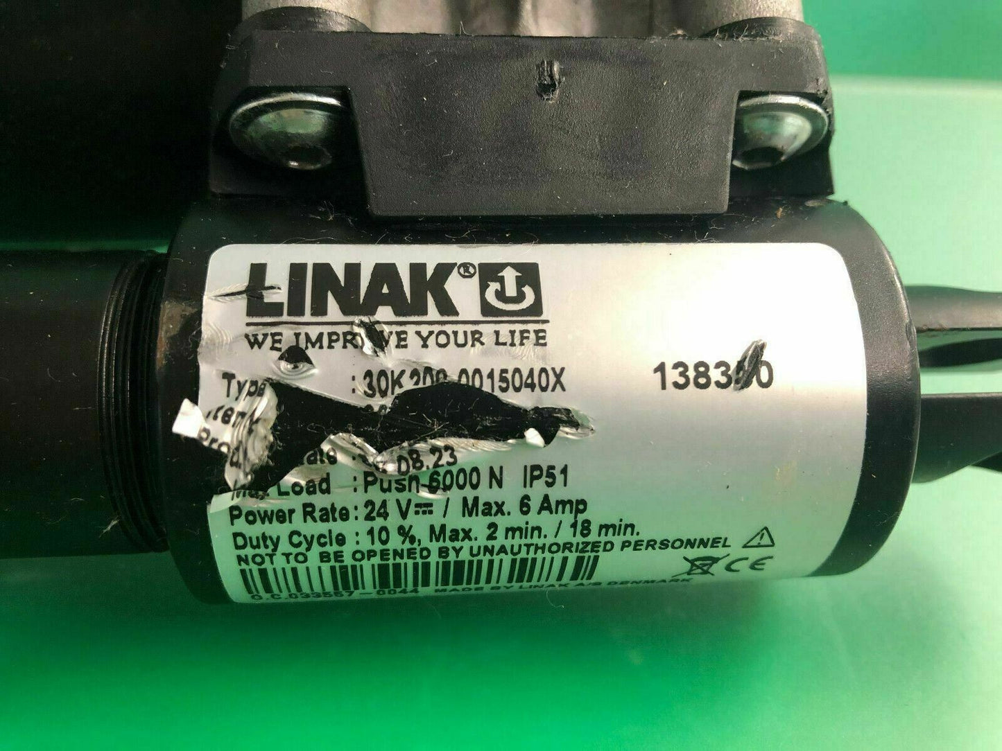 Linak Tilt Actuator for Quickie Freestyle M11 Power Wheelchair #F568