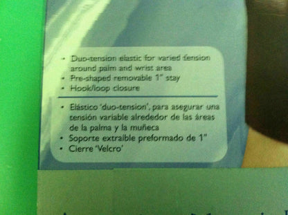 Invacare Deluxe Carpal Tunnel Wrist Brace Size: Left Large #6958