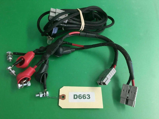 Battery Wiring Harness for Quantum Q6 Edge Power Wheel Chair  #D663