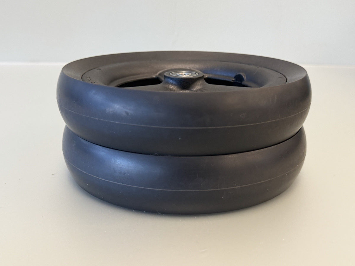 Set of 2* 7" Caster Wheel Assembly for Quickie 2 Manual Wheelchairs #L240