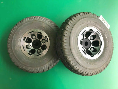 3.00-4 10"x3" Drive Wheel Assembly for Invacare Pronto Power Wheelchairs #G913