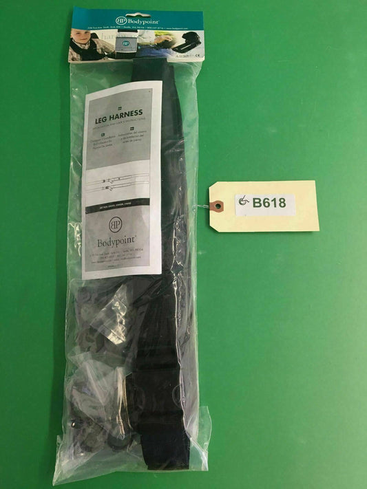 Bodypoint Leg Harness,LARGE, FLAT MOUNT, FS, PAIR for Wheelchair LH600L-A1 #B618
