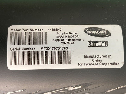MOTORS FOR INVACARE TDX SP II 1188843 / M9278-02 / 1163412 - 1163413 #J764