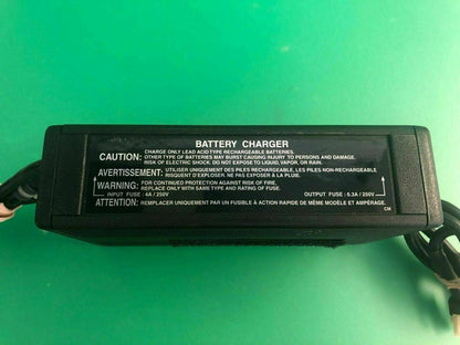 24 Volt 4 Amp On-Board Battery Charger for Invacare Pronto M50 Power Wheelchair