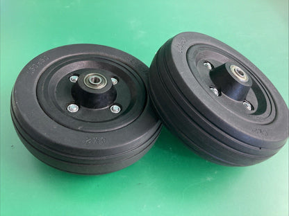 6" Caster Wheel Assembly for the Quickie Pulse 6 Wheelchair ~Set of 2 #K440