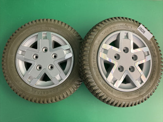 14"x3" Drive Wheels for the Quantum Q6 Edge & Quantum Rival WHLASMB2093  #J808