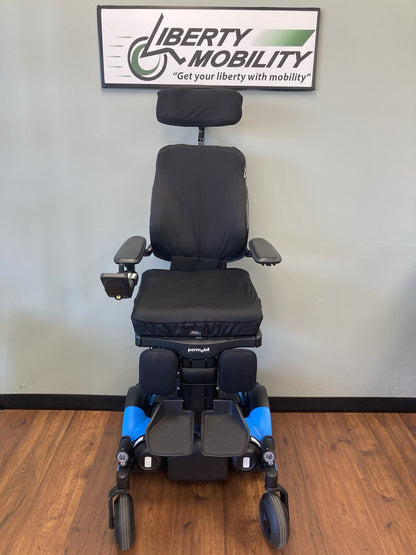 2025 Permobil M3 Wheelchair w/ Power Elevate, Tilt, Recline, Legs & Lights #7629