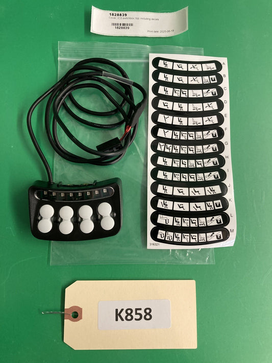 NEW* Permobil ICS Switchbox Power Seat Control Keypad 315630 - 1828839 - #K858