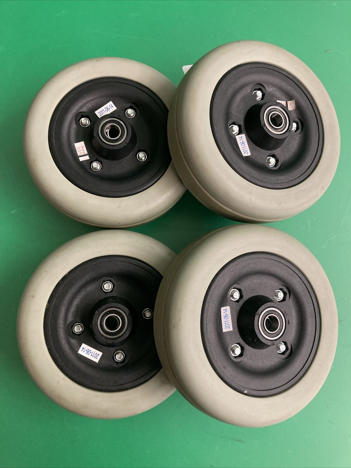 Invacare Caster Wheels for Pronto Sure Step & TDX Wheelchairs -set of 4- #i962