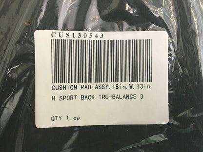 NEW* TRU BALANCE 3 SPORT Seat Back Cushion for Quantum Powerchair 18x13 #B441
