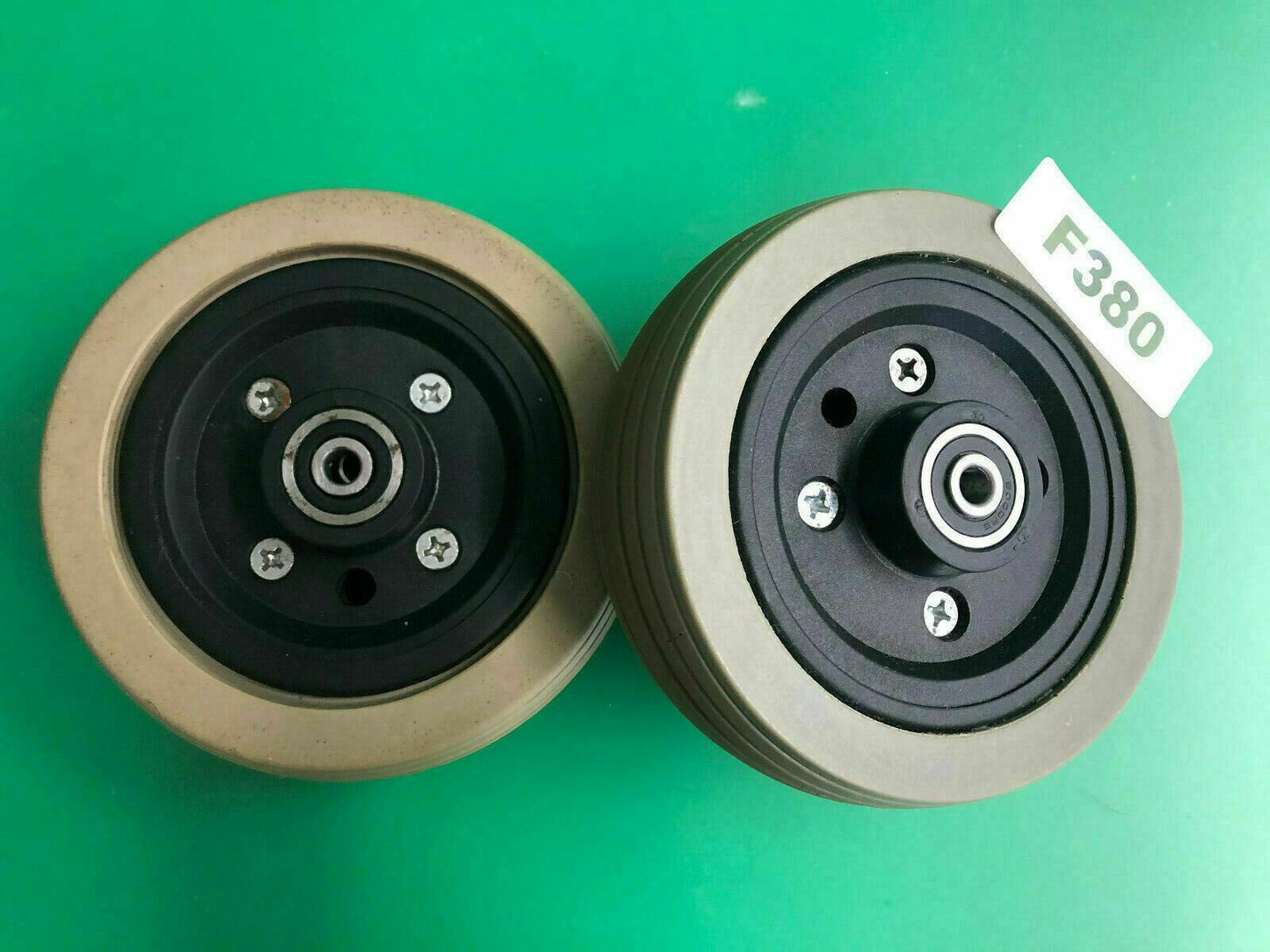Rear Caster Wheels for Jazzy Select, Jazzy Select GT & Jazzy Select 6 #F380