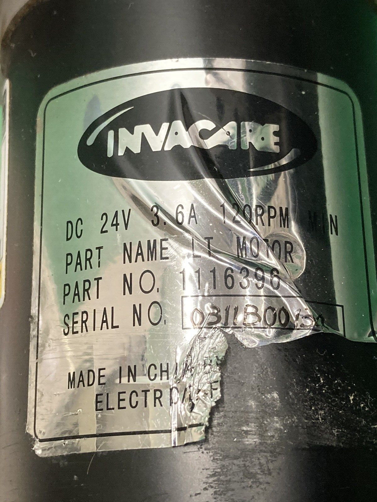Motors for Invacare Pronto Sure Step M71 Wheelchair  1116395 / 1116396 #J605