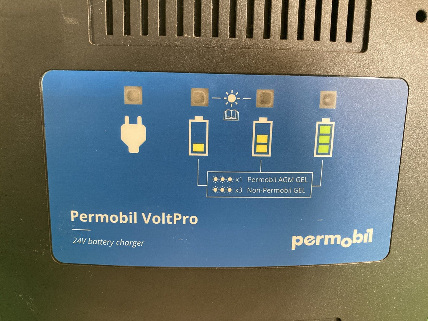 Permobil 10amp VoltPro Power Wheelchair Battery Charger 24V 10A 616270 #K621