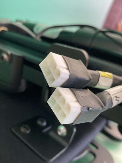 Quickie QM-710 Center Mount Power Elevating & Articulating Footrest #J546