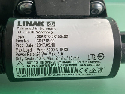 Linak Recline Actuator for Quickie Powerchair 30KXT0-0X15040X / 301218-00 #J123