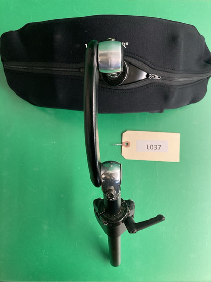 Whitmyer Adjust-a-Plush Head Rest w/ Bracket / Extra Wide Adjustable #L037