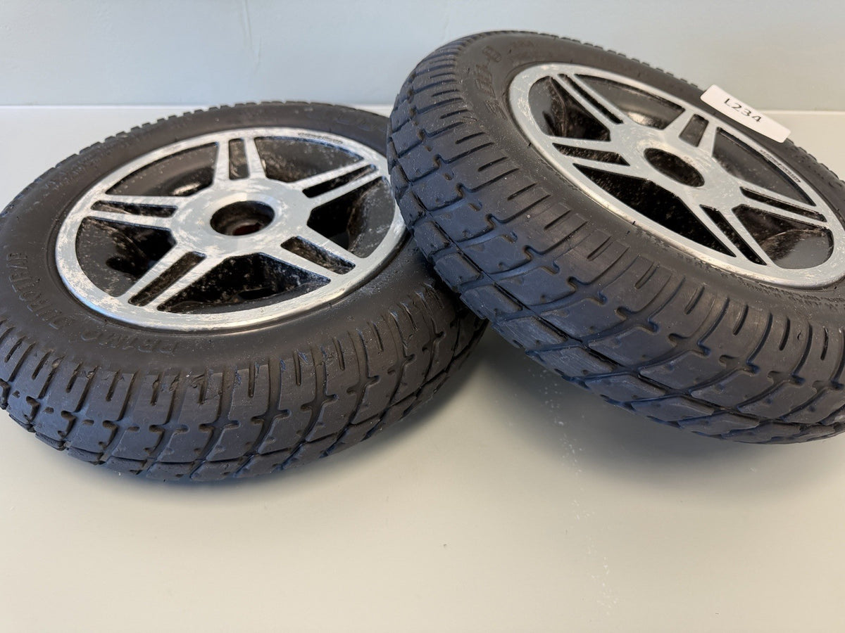 Set of 2 Drive Wheels for the Pride Jazzy Elite HD & Pride Jazzy Elite 14 #L234