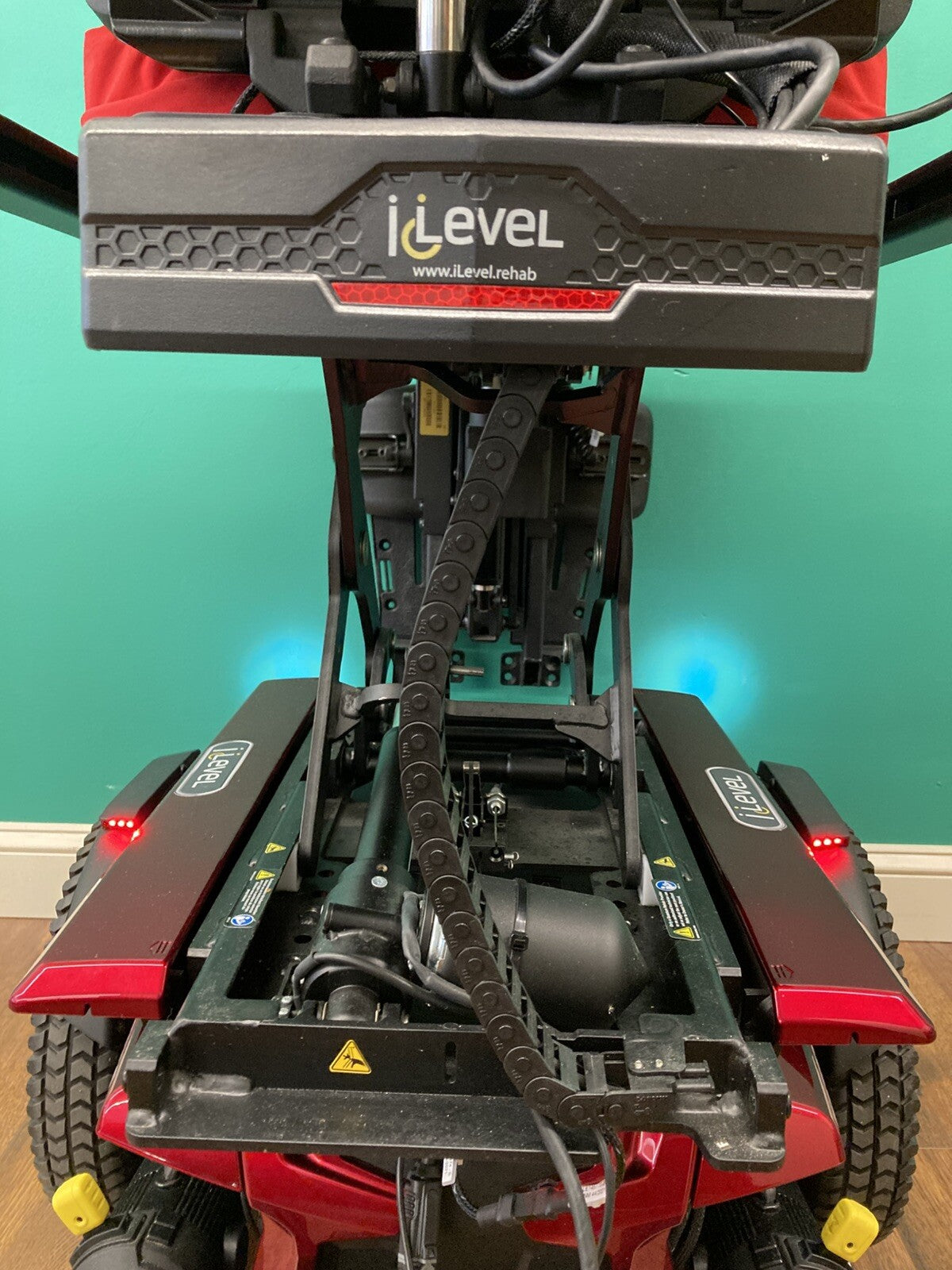 2022 Quantum EDGE 3 Wheelchair -Elevate, Tilt, Recline & Legs LIGHT KIT* #LM7599