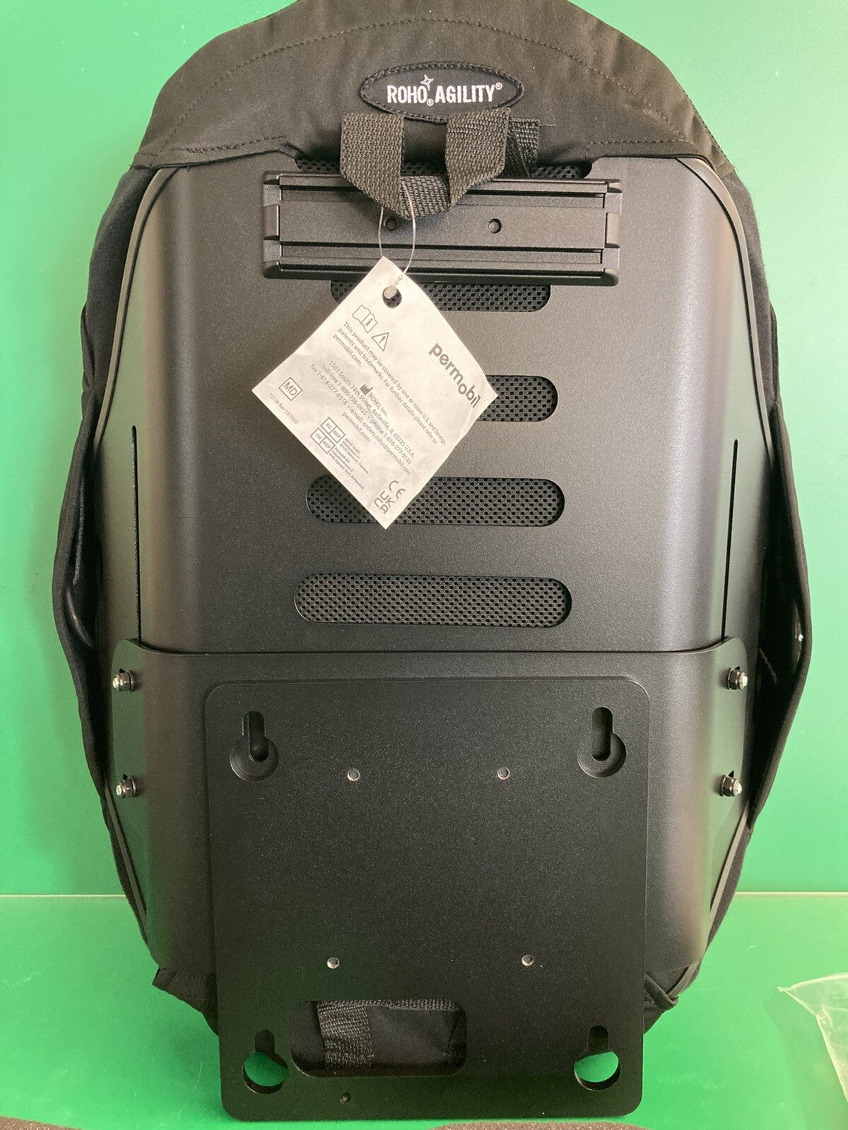 NEW ROHO Agility Air Max Contour Seat Back Assy for Permobil Wheelchairs 18x 20"