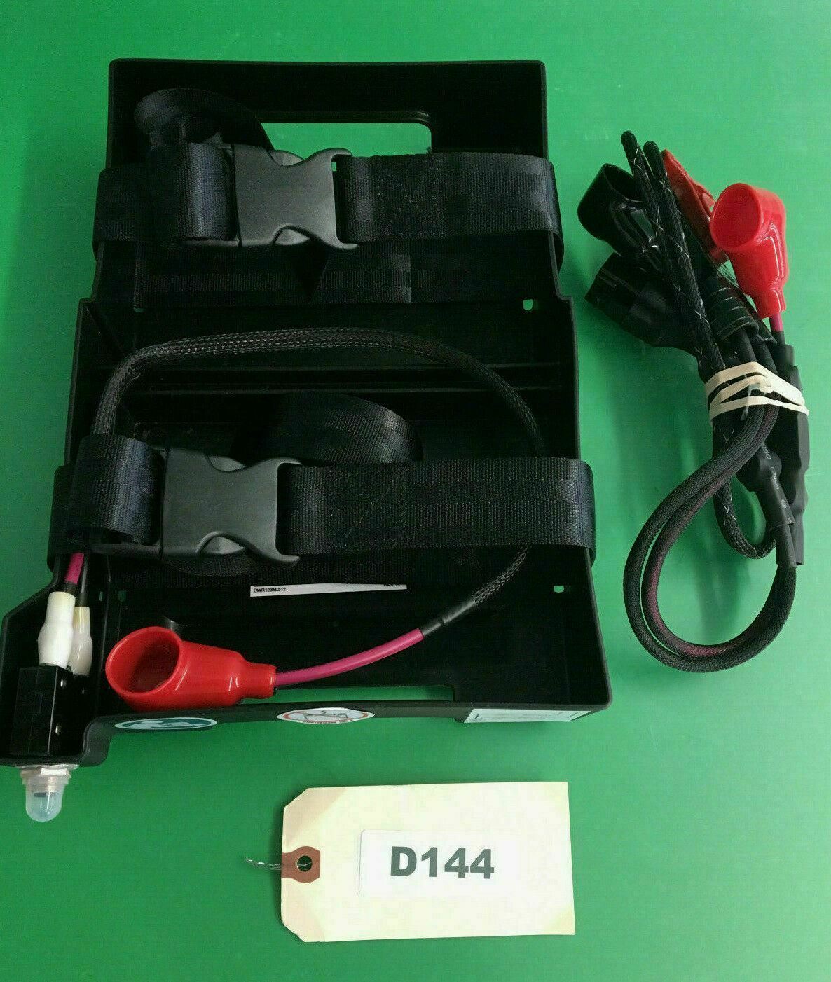 Battery Box Tray & Battery Harness for Pride J6 Power Wheelchair  #D144