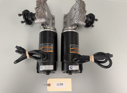 MOTORS FOR INVACARE TDX SP II 1188843 / M9278-02 / 1163412 - 1163413 #L139