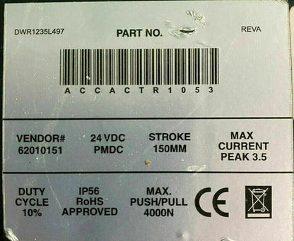 Recline Actuator Model # ACCACTR1053 for Quantum Power wheelchair  #E801