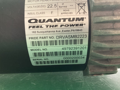 Right & Left Motors for Quantum Q6 Edge Powerchair -DRVASMB2223-DRVASMB224 #K946