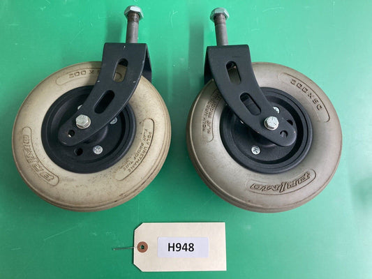 Caster Wheel & Fork Assembly for the Hoveround MPV5 Power Wheelchair #H948