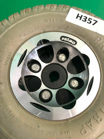3.00-4 10"x3" Drive Wheel Assembly for Invacare Pronto Power Wheelchairs #H357