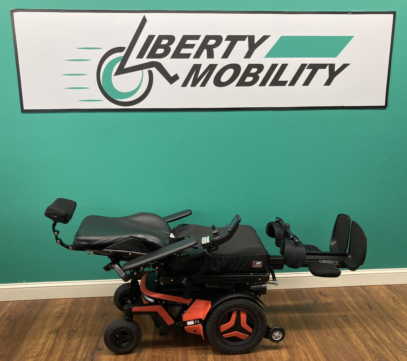 2022 Permobil F3 w/ Elevate, Tilt, Recline, Legs & 30° Anterior Tilt 51 Mi #7594