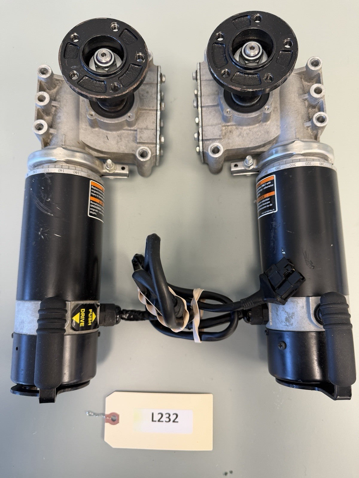 MOTORS FOR INVACARE TDX SI 2 1164046 - 1164046 - 1163415 - 1163414 #L232