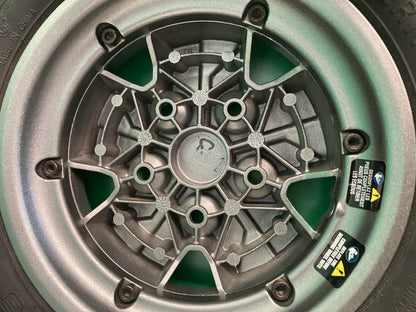 14"x3" Drive Wheels w/ Titanium Rim for Quantum J4 Power Wheelchair #K763