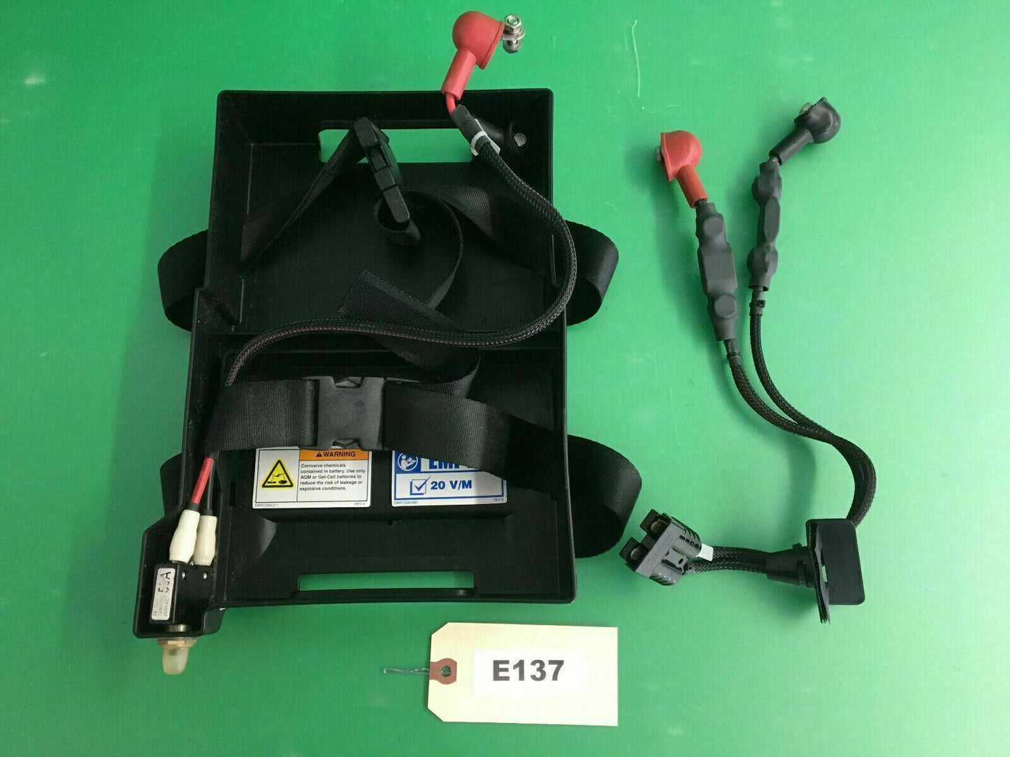 Battery Box Tray & Battery Harness for Pride Jet 3 Ultra Power Wheelchair  #E137