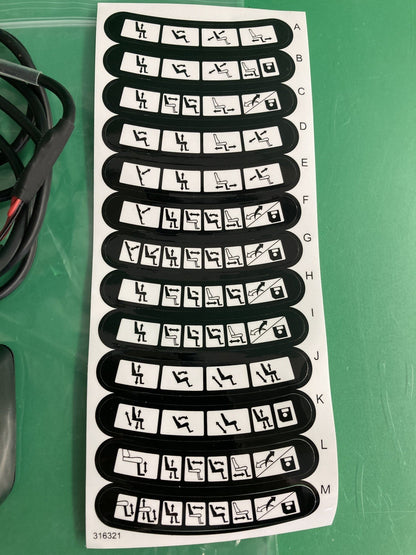 NEW* Permobil ICS Switchbox Power Seat Control Keypad 315630 - 1828839 - #K858