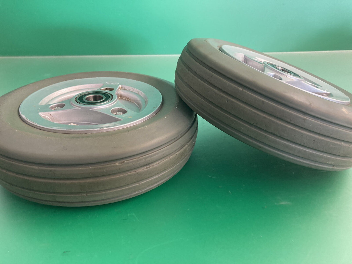 7" Caster Wheel Assembly for the Permobil M300 Power Wheelchair -Set of 2- #J721