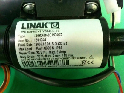 Linak Tilt Actuator {Item #301044} for Quantum 600 Power Wheelchair  #6021