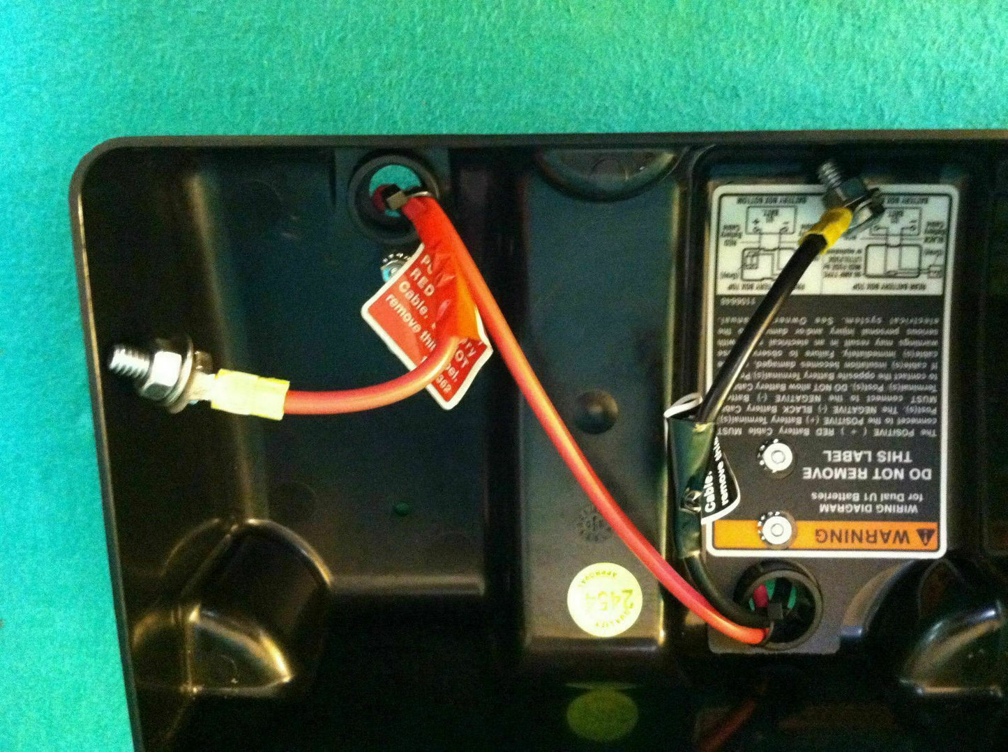Battery Wiring Harness w/ Front & Rear Cover for Pronto M71 Sure Step  #1438