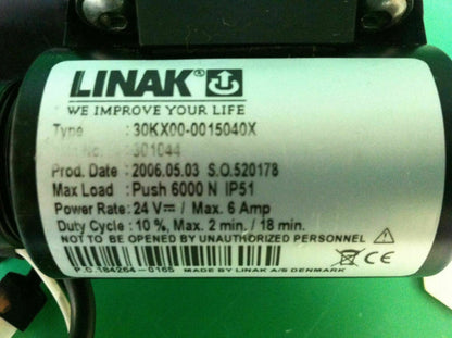 Linak Tilt Actuator {Item #301044} for Quantum 610 Power Wheelchair  #6258