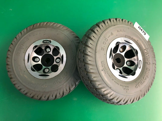 3.00-4 10"x3" Drive Wheel Assembly for Invacare Pronto Power Wheelchairs #H479