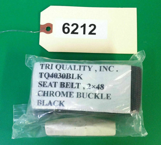TQ4030BLK Tri Quality, INC Positioning Belt, 2x48, Black #6212