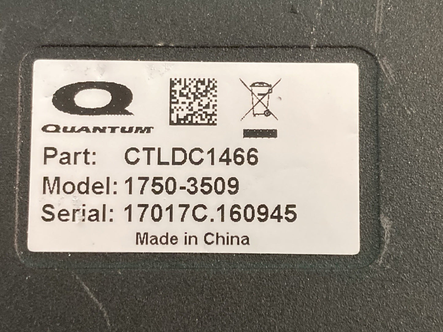 Control Module for Pride Quantum  Model 1750-3509 Part CTLDC1466 #L047