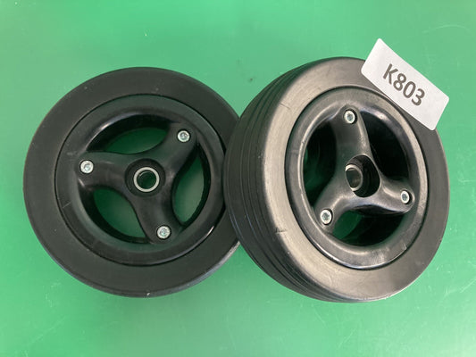 6"x2" Front & Rear Caster Wheels for Quickie QM710 Q700M Wheelchairs #K803