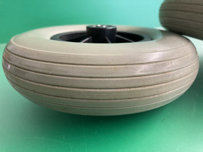 Solid Rear Caster Wheels for the Pride Jazzy Jet Power Wheelchairs #J041