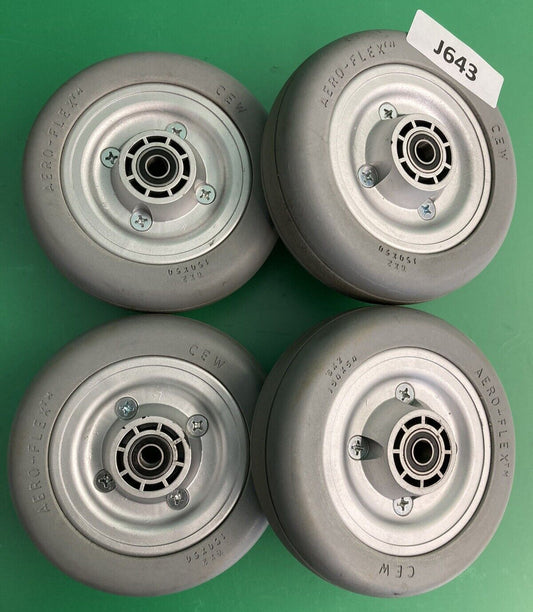 Invacare Caster Wheels for Pronto Sure Step & TDX Wheelchairs -set of 4- #J643